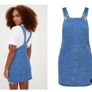 Jean overall dress
